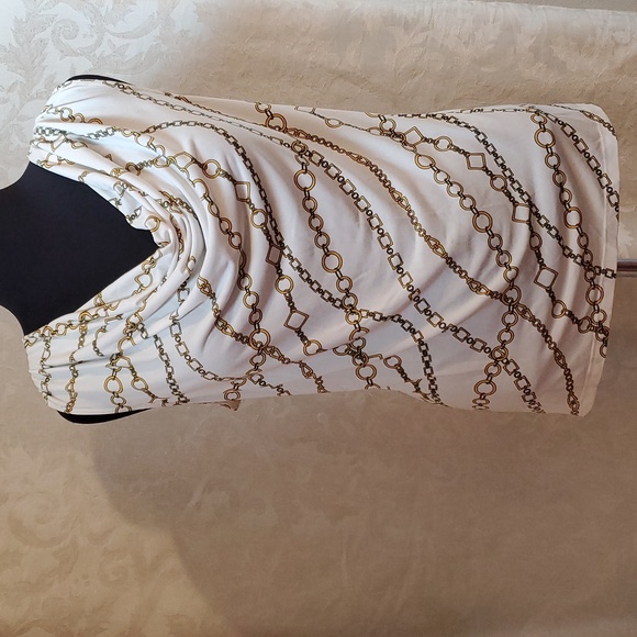 SZ. 2X CHARTER CLUB WOMAN SLEEVELESS DRESS/WORK BLOUSE - Picture 1 of 5